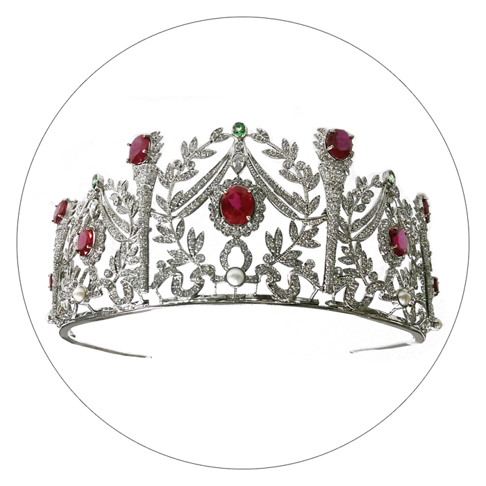 Tiara (6 inch O) PROOF